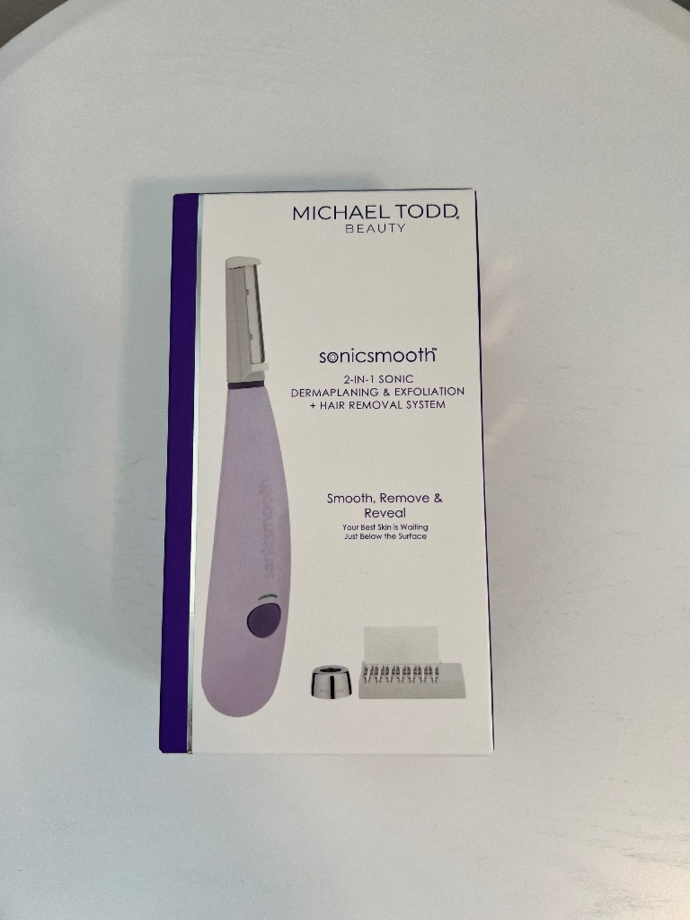Michael Todd Beauty Sonicsmooth 2-in-1 Sonic Dermaplaning & Exfoliation System